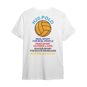 T-shirt H2O POLO,  bijela