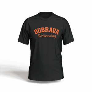 PK DUBRAVA Oficialna t-shirt majica - crna