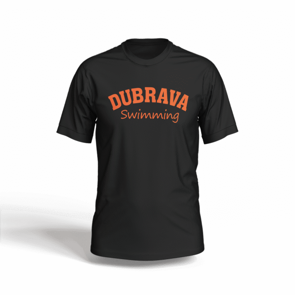 PK DUBRAVA Oficialna t-shirt majica - crna
