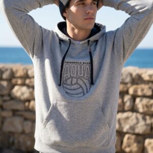 AQUA Hoodica - siva bez cifa