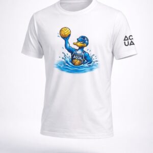 Bijela T-shirt AQUA DOVEDI PRIJATELJA